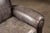 Charcoal Vintage Leather Sofa in Black by Klaussner For Sale - Image 8 of 10