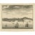 Antique print India titled: 'Cananor'. Old print of a view of Kannur (or Cannanore), Kerala, India. from the monumental...