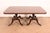 Wood Kittinger Regency Banded Mahogany Double Pedestal Extension Dining Table, Newly Refinished For Sale - Image 7 of 16
