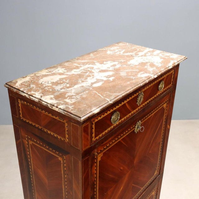 Fruit Wood Secretaire in Maple For Sale - Image 3 of 14