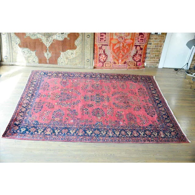 Early 20th Century Sarouk Mohajeran Rug For Sale - Image 12 of 13