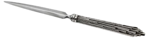 Silver Bronze Letter Opener or Paper Cutter by Richard Lauret