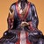 Late 19th Century Late 19th Century Polychrome Bronze Taiyi Zhenren Statue on Lion, 4.3kg For Sale - Image 5 of 9