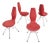 Date Chairs by Olav Eldøy for Stokke, 1990s, Set of 4 For Sale