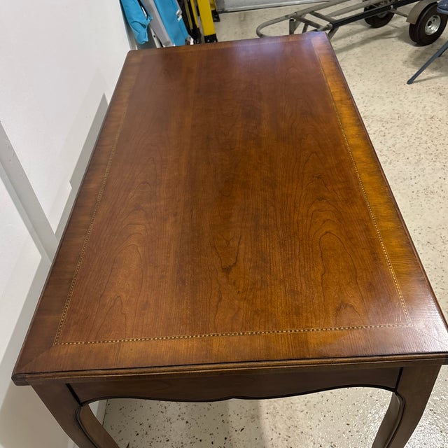 1990s Drexel Heritage Writing Desk For Sale In Philadelphia - Image 6 of 12