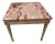Mid 20th Century Vintage Louis XVI Style Marble Top Side Table For Sale