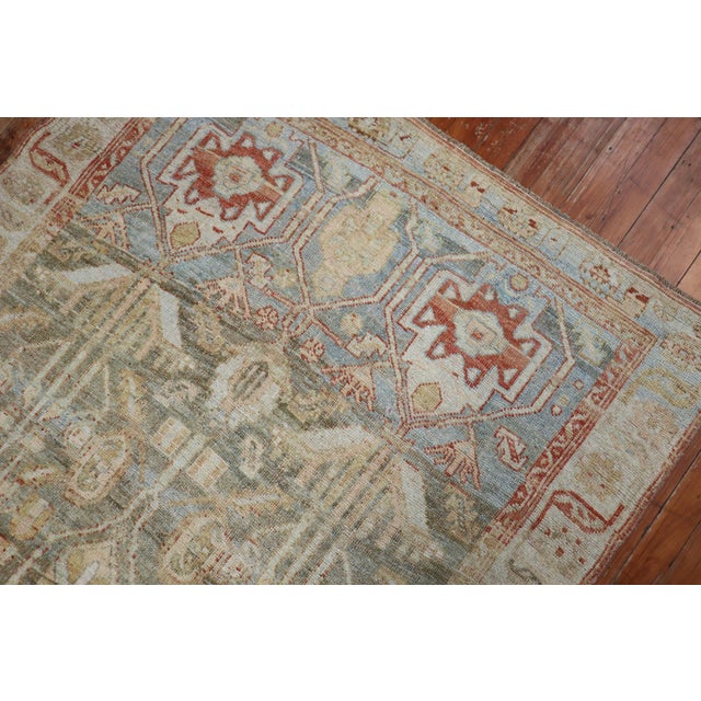 Early 20th Century Antique Zabihi Collection Persian Bidjar Carpet - 4' x 6'6" For Sale - Image 5 of 8