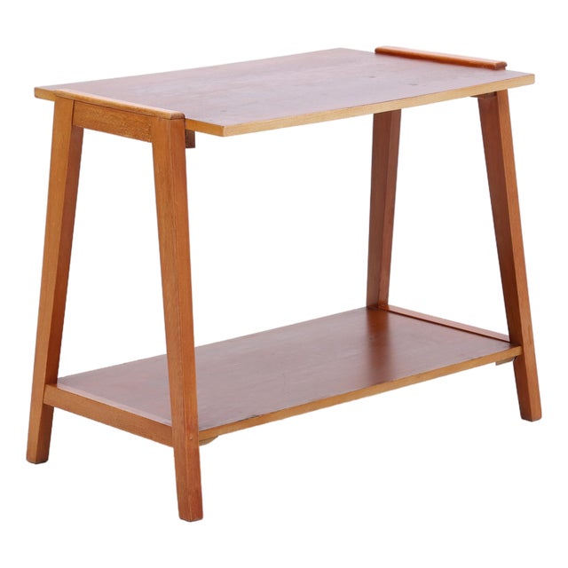 Vintage Teak Side Table, 1960s For Sale