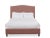 Casa Cosima Hazel Twin Bedframe, Blush Velvet For Sale - Image 4 of 4