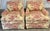 Beautiful pair of swivel chairs by Hickory chair custom made for Greenbaum interiors. Features classic toile motif ,...