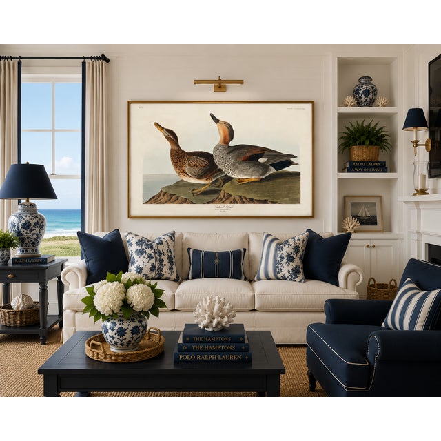 Vintage waterfowl artwork reproduced from Birds of America (1827) by John James Audubon and refined for modern printing....