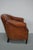 Vintage Dutch Cognac Colored Leather Club Chair For Sale - Image 9 of 18