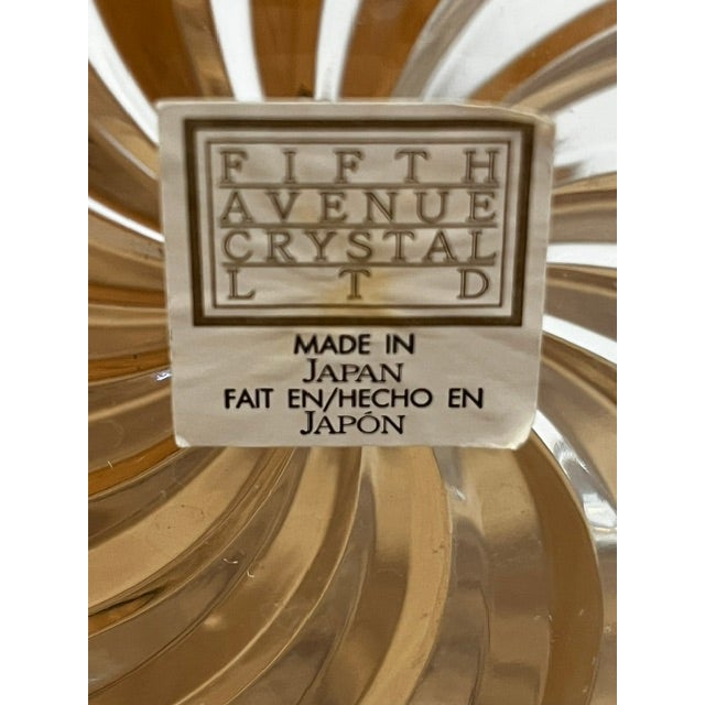 Pair of Vintage 5th Ave Cystal Picture Frames For Sale - Image 4 of 10