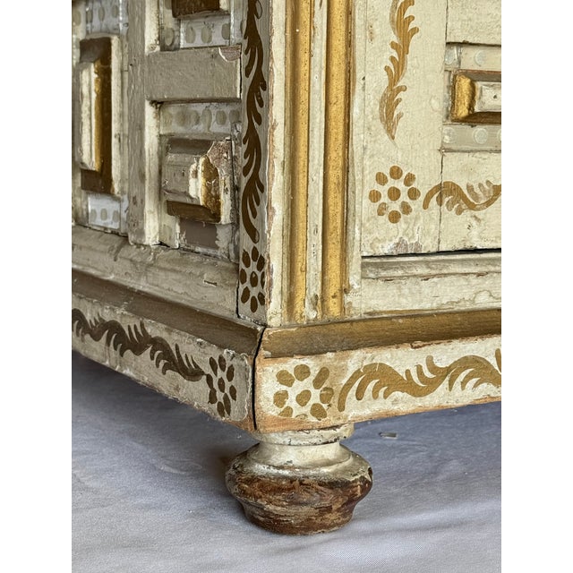 Late 19th Century Anglo Indian Painted Cabinet For Sale - Image 12 of 18