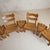 Wood Set of Dutch Brutalist Oak Lounge Chairs + Side Tables by Dittmann & Co, 1960s For Sale - Image 7 of 11