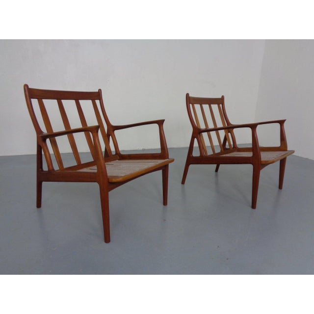 Vintage Danish Teak Lounge Chair, 1960s For Sale - Image 13 of 18