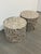 1990s Ettore Sottsass Zebra Cocktail Side Tables, Pair For Sale - Image 5 of 12