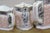 Antique Aesthetic Powell Bishop & Stonier Crane Chintz Tea Coffee Demitasse Set - Set of 16 For Sale - Image 13 of 18