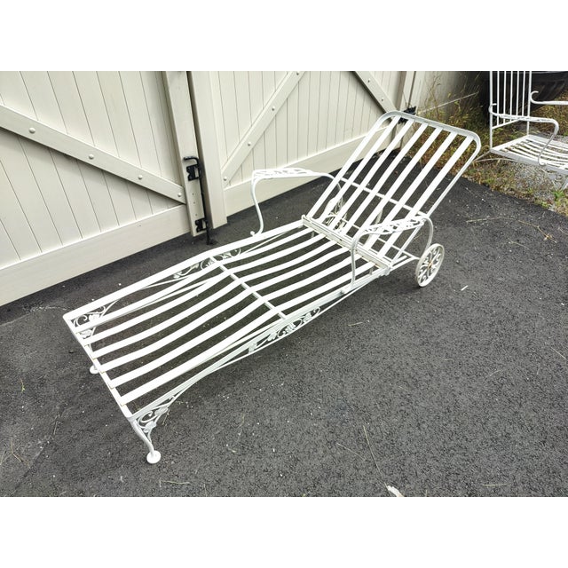 Mid 20th Century Mid 20th Century Reclining Sunbather Lounge Chair For Sale - Image 5 of 11