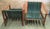 Mid-Century Modern 20th Century Vintage Danish Teak Armchairs With Straps and Cushions For Sale - Image 3 of 9