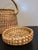 1990s Sweetgrass Hand Woven Basket With Lid For Sale In San Francisco - Image 6 of 11