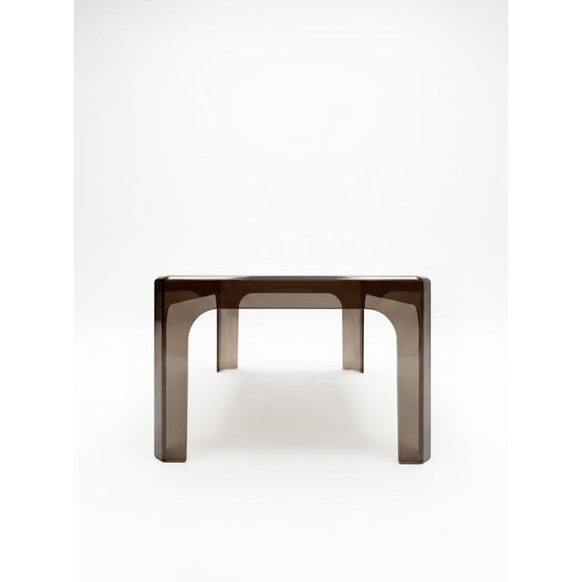 Mid-Century Modern Vintage Coffee Table by Marc Berthier for Prisunic, 1970s For Sale - Image 3 of 4