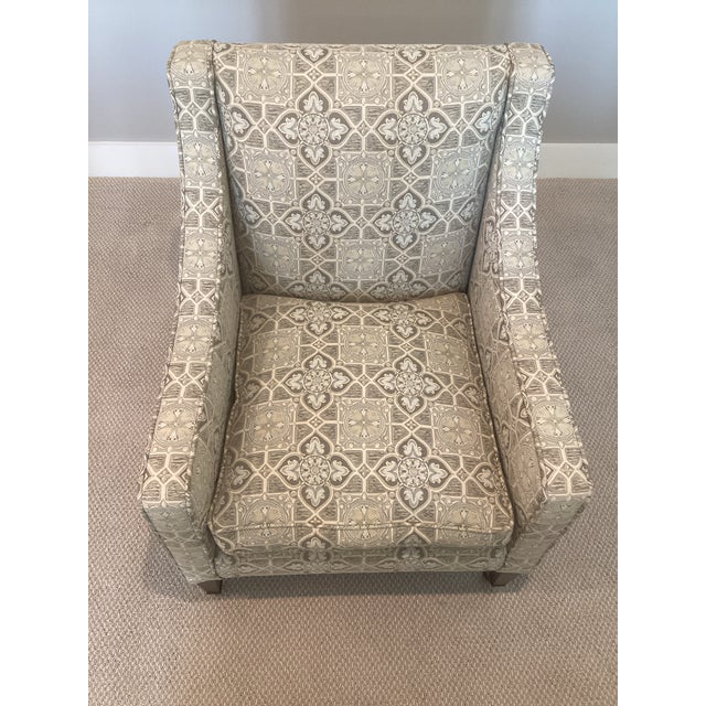 George Smith Pair of George Smith Club Chairs. Like New Condition! For Sale - Image 4 of 11
