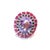 Bochic “Capri” Vintage Ruby, Amethyst & Multi Sapphire Ring - 18K Gold & Silver For Sale - Image 10 of 11
