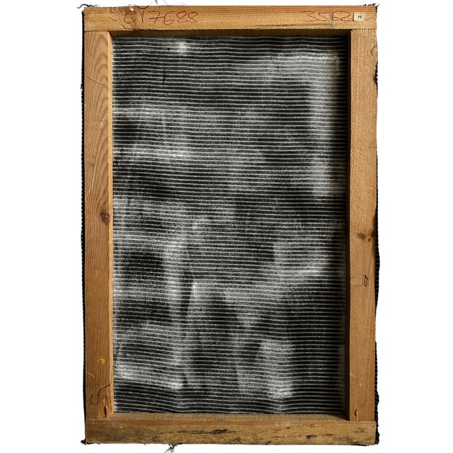 Rare Mirovian Inspired Abstract Painting by Peter Keil, Late 20th Century - Junge Wilde Collection For Sale - Image 6 of 6