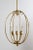 Metal Mid-Century Italian Brass Pendant Lamp in Minimalist Style, 1950s For Sale - Image 7 of 16