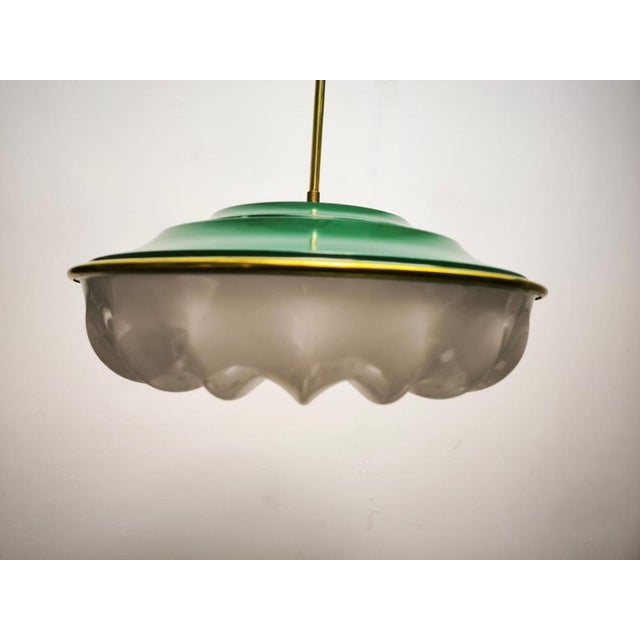 Vintage Suspension Lamp, 1950s For Sale - Image 4 of 13