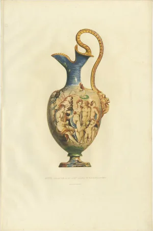 Delange, Ewer of Mr. Le Bon Gustave Rothschild, 1869, Print