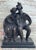 Condition: This sculpture is in perfect condition Bronze Dimensions with Marble Base: Height 16" X Width 12" Marble...