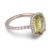 Vintage Gia 3.73 Carat No Heat Sapphire Diamond 18k White Gold Ring, Size 5.5 For Sale - Image 4 of 7