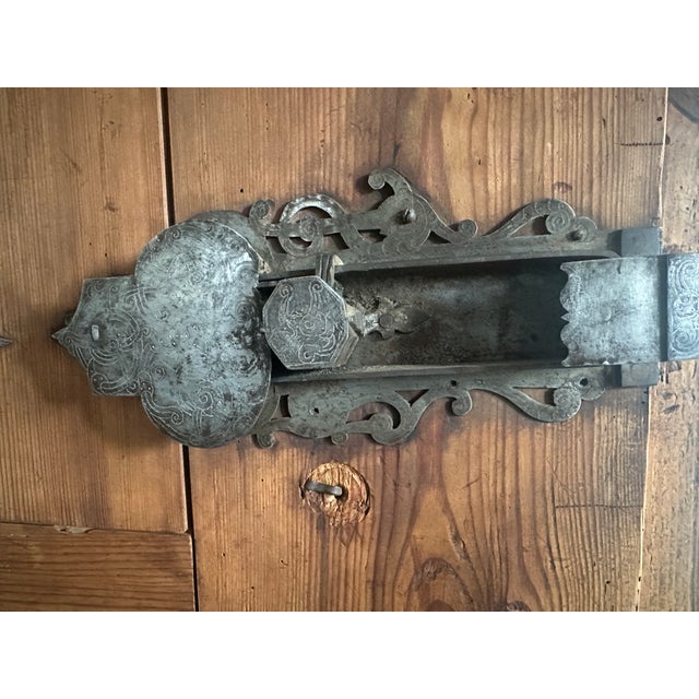 Late Renaissance Museum-Quality Facade Wardrobe, 1620s For Sale - Image 15 of 16