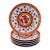 Vintage Heinrich & Co. “Gypsy” Floral Porcelain Dessert Plates, Set of 6, Germany For Sale