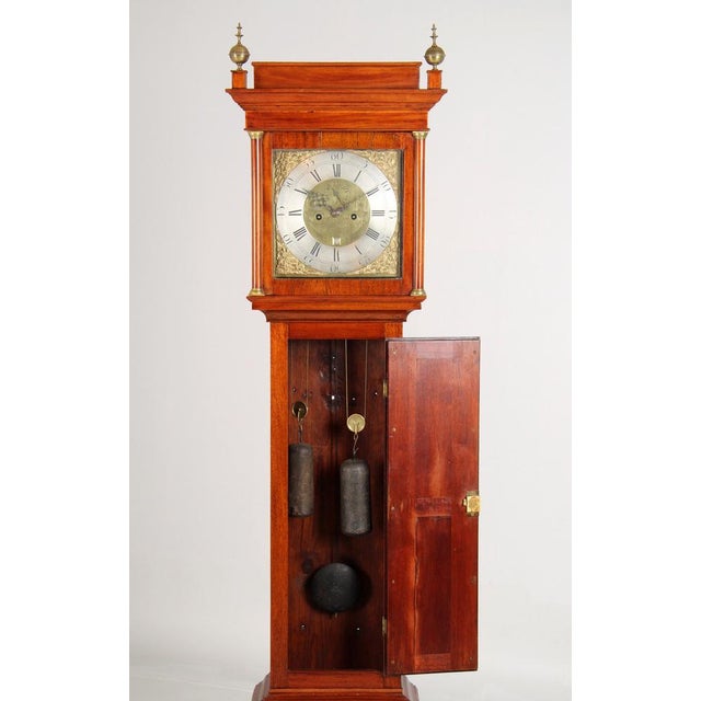 Late 18th Century Antique Grandfather Clock, 1790 For Sale - Image 5 of 13