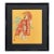Vintage Japanese Signed 3d Raised Artwork on Gold Leaf Panel For Sale