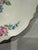 Vintage Scio Pottery “Hazel” Pattern, Floral Dinner Plate From the 1940s With a Central Pink Rose Bouquet and Scalloped Gold Trim Edge. For Sale - Image 4 of 6
