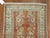 Orange Antique Orange Turkish Floral Runner - 2'4" x 11'2" For Sale - Image 8 of 8