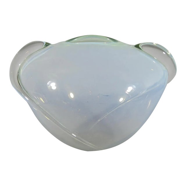 1982 Thomas Buechner Art Glass Vase For Sale