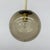 1970s Brass and Smoked Glass Ball Pendant from Limburg Glashütte, 1970s For Sale - Image 5 of 18