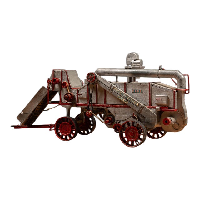 1920s–1930s j.i. Case Wooden and Cast-Iron Thresher Salesman Sample For Sale