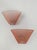 Pink Glass Pergamo 38 Wall Sconces by A. Mangiarotti for Artemide, 1980s, Set of 2 For Sale - Image 17 of 18