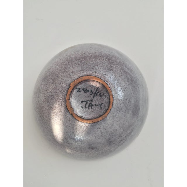 1970s Mid Century Italian Ceramic Bowl For Sale - Image 5 of 8