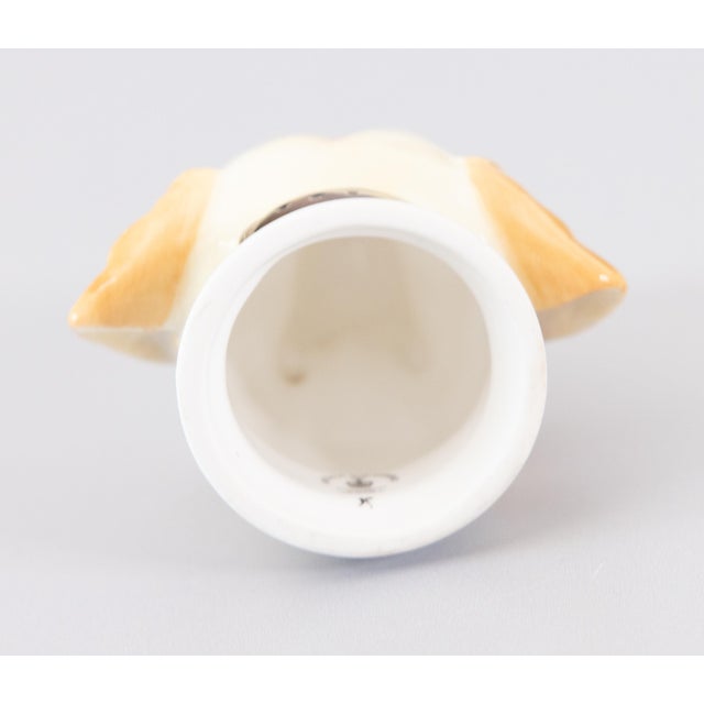 English Staffordshire Labrador Retriever Dog Equestrian Stirrup Cup For Sale In Houston - Image 6 of 8
