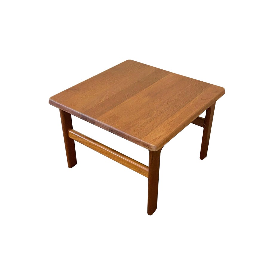 Danish Teak Coffee Table by Niels Bach | Chairish