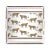 Plastic White & Gold Cheetah Lucite Tray For Sale - Image 7 of 7