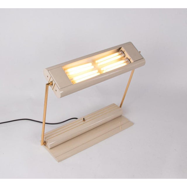 1930s Art Deco Articulating Streamline Desk Lamp, 1930s For Sale - Image 5 of 12