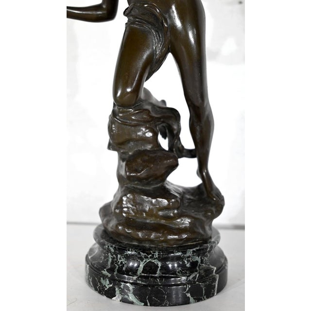 Black Jean Garnier, Diana the Huntress, Late 19th Century, Bronze For Sale - Image 8 of 18